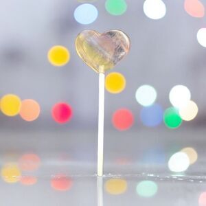 Rainbow Fluorite Crystal Lollipop‎